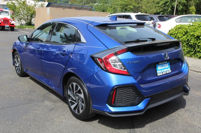 certified 2017 honda civic lx hatchback bellevue, wa 98006 for sale in bellevue, washington