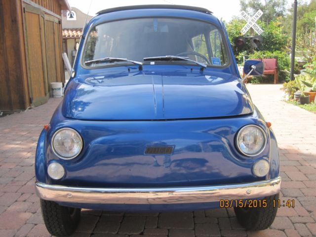 1973 fiat 500 wagon autobianchi giardiniera