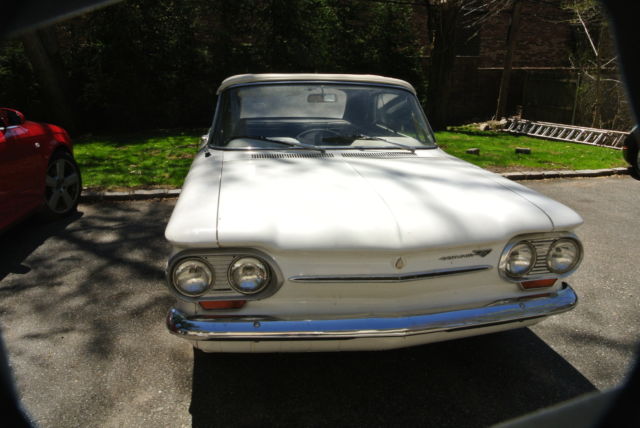 1963 convertible white on white needs tlc bob coffin! no reserve