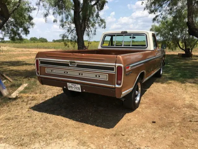 1974 ford f-100 xlt , original paint , no rust tx. survivor. 75,000 miles