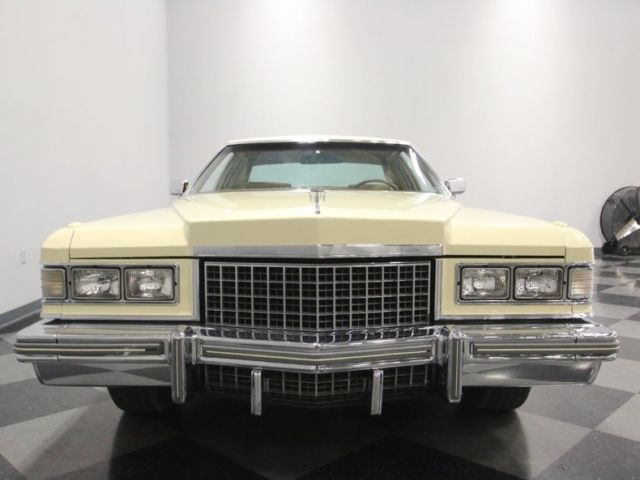 1976 cadillac coupe deville 71387 miles calumet cream coupe 500 v8 3 speed auto
