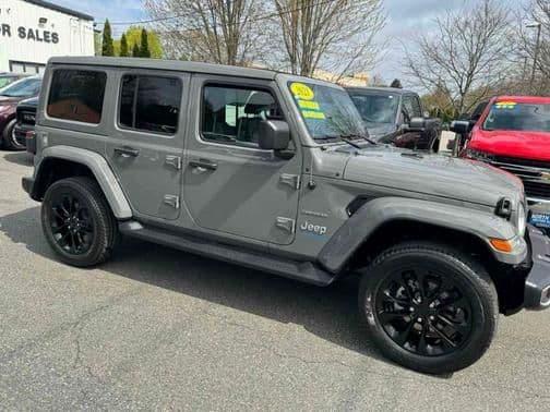 2021 jeep wrangler unlimited 4xe sahara in worcester, massachusetts