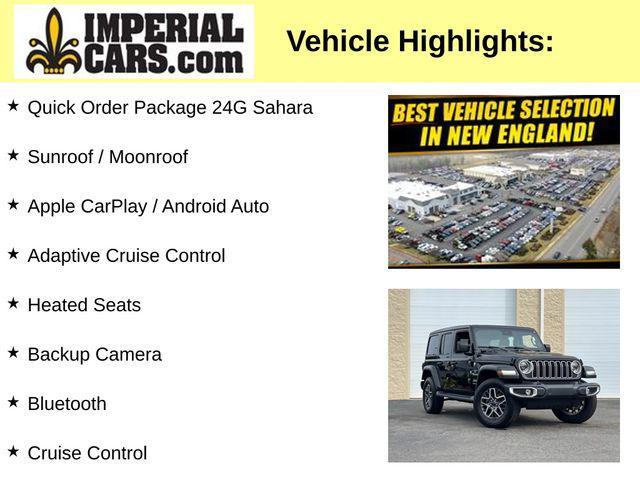 2024 jeep wrangler 4-door sahara 4x4