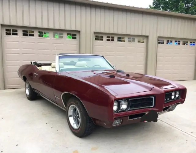 1969 pontiac gto convertible 400 4 speed barn find nice unmolested car