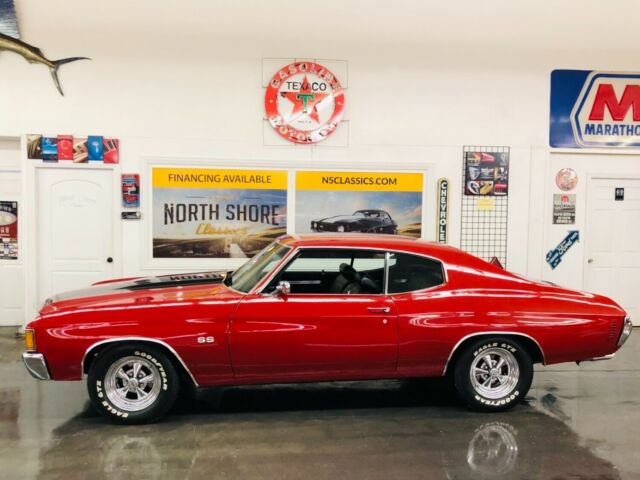 1971 chevrolet chevelle -ss-big block original build sheet-4 speed-pure mu