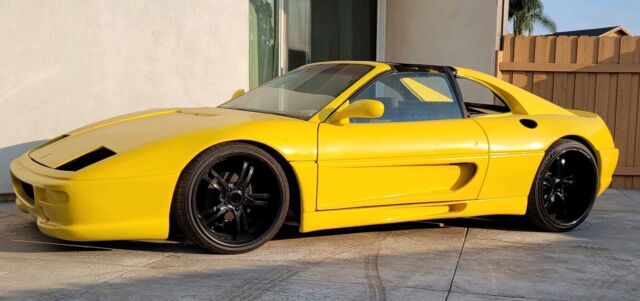 1988 pontiac fiero coupe yellow rwd manual formula