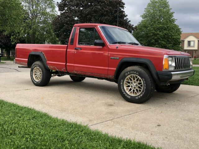 1986 jeep comanche 4wd - 5 speed