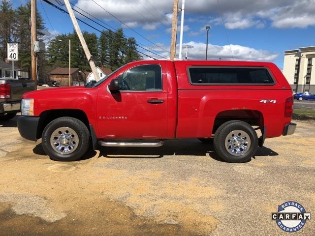 2007 chevrolet silverado 1500 work truck work truck 2dr regular cab 4wd 6.5 ft. sb for sale in northfield, new hampshire