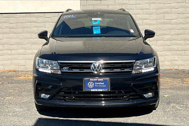 2021 volkswagen tiguan 2.0t se r-line black