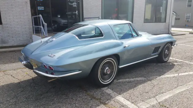 1967 corvette coupe 4 speed 427/390hp elkhart blue