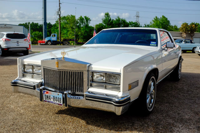 1985 cadillac eldorado base coupe 2-door 4.1l commemorative edition