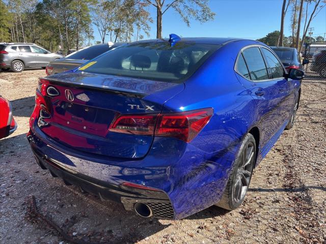 2018 acura tlx technology