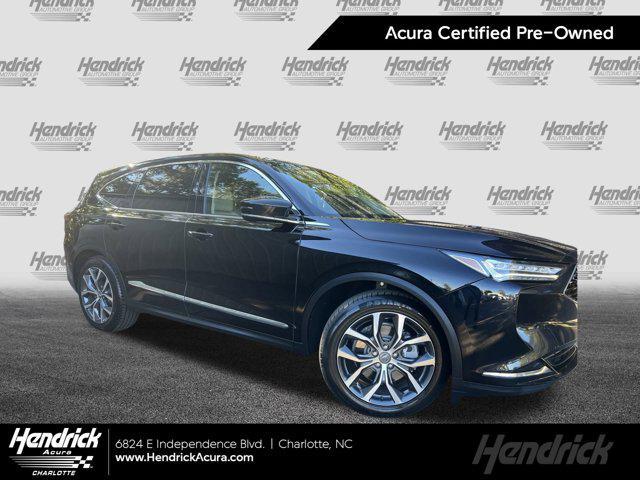 2022 acura mdx technology package
