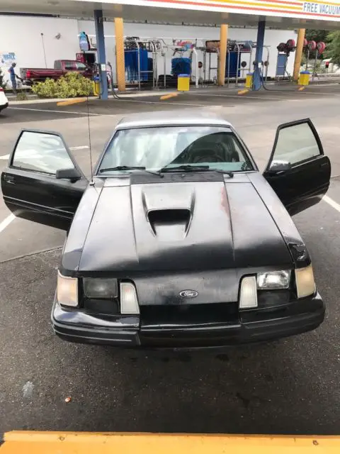1984 ford mustang svo 2.3 litre turbo with hurst 5 speed manual transmission