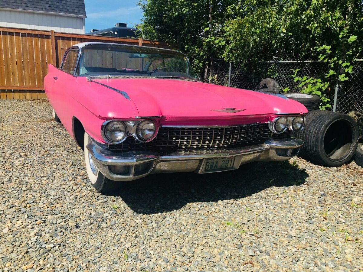 1960 cadillac coupe deville 2d
