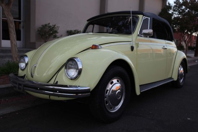 1968 vw beetle convertible great original color really nice condition