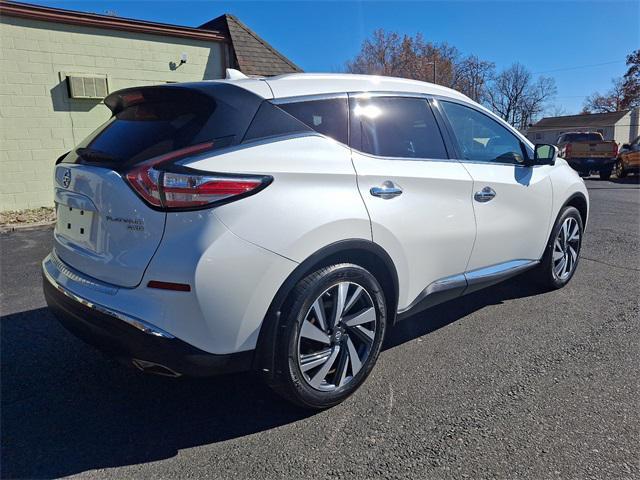 2018 nissan murano platinum