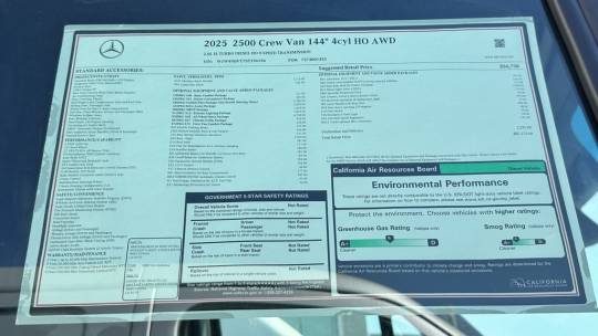 2025 Mercedes-Benz Sprinter