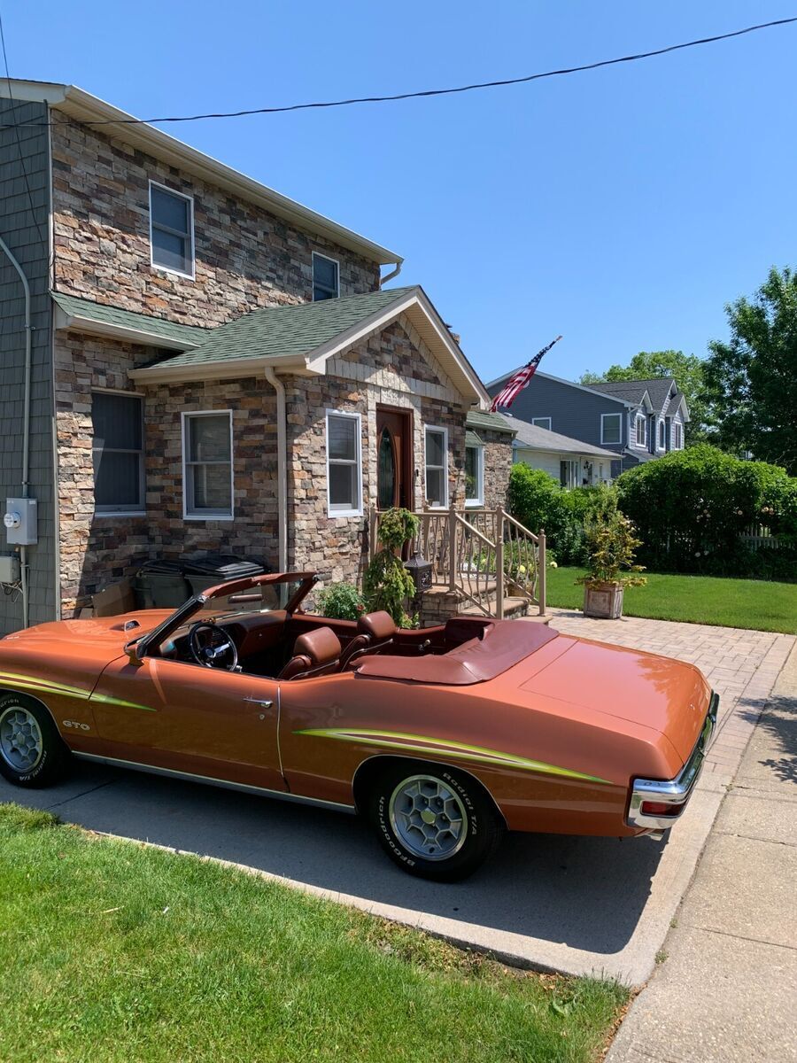 71 pontiac gto convertible