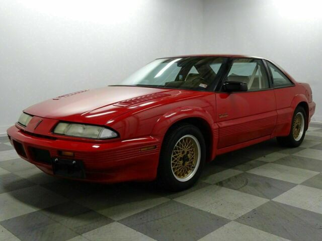 1990 pontiac grand prix coupe red fwd automatic mcclaren