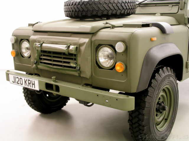 land rover defender 90 soft top â€“ rare survivor - time maintained example
