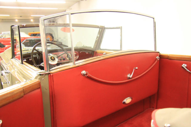 1936 packard twelve 1408 *$1964 per month* convertible sedan new interior & top