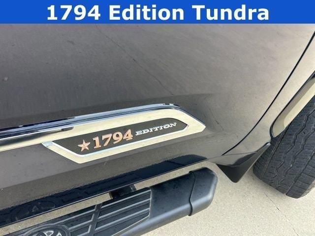 2023 toyota tundra 1794 edition