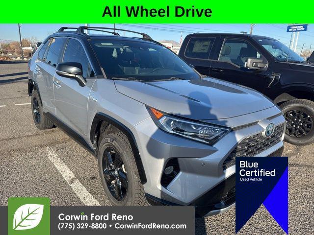 2020 toyota rav4 hybrid se
