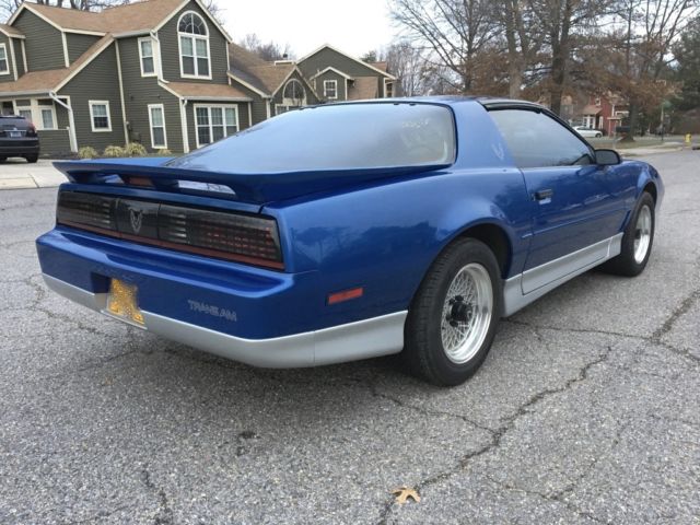 one owner ws6 t tops low original miles garaged well maintained tpi not gta