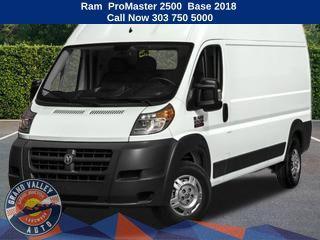 2018 ram promaster 2500 high roof