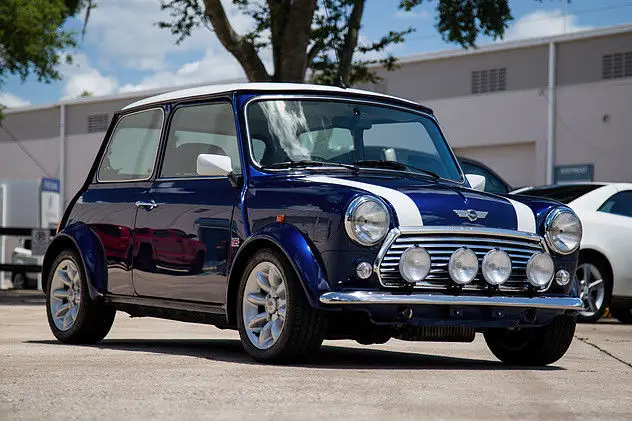 1996 mini cooper blue star limited edition