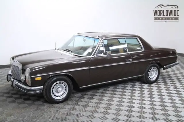 1972 mercedes-benz 250c. rare! garaged. beautiful. restored. must see