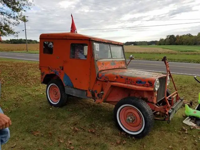 1947 jeep cj2a hardtop runs and drives clean title