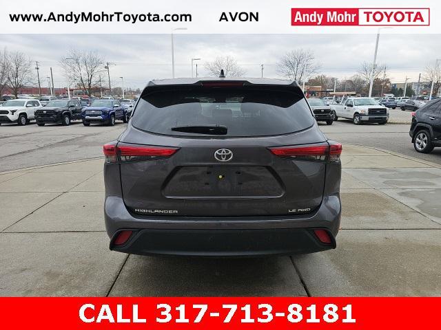 2023 toyota highlander le i4