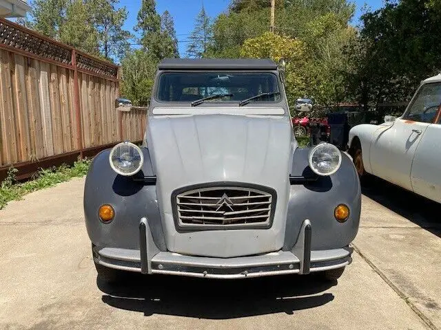 1985 citroen 2cv6, 602 cc., engine, fwd, disc brakes, ready to go driver