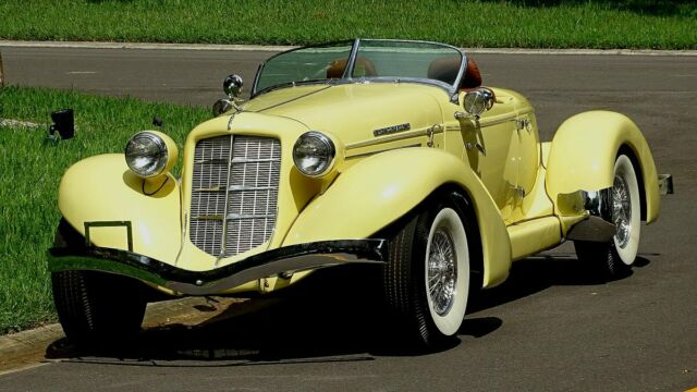 1936 auburn boat tail speedster replica glen pray body , runs an drives other
