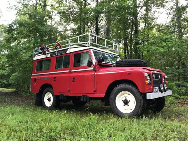 1983 land rover series 3, stage one v8