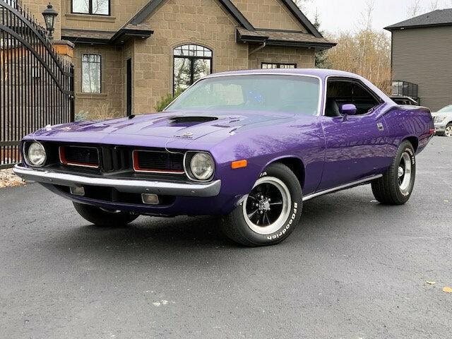 1973 plymouth barracuda cuda 6 pack 440 cid v8