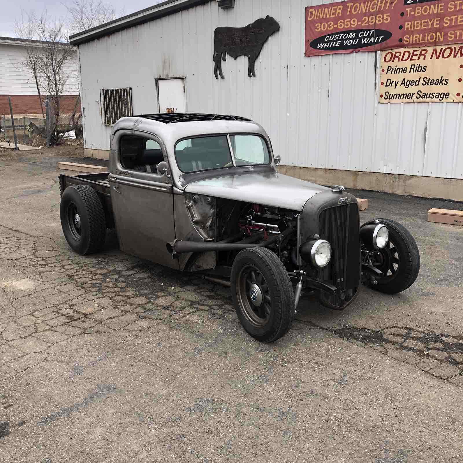 rat rod ford hot rod