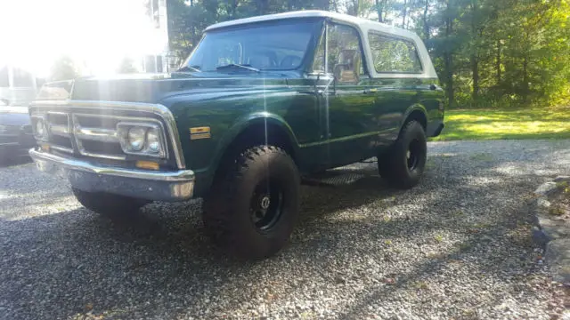 1972 gmc jimmy 4wd cheyenne garage find , no reserve