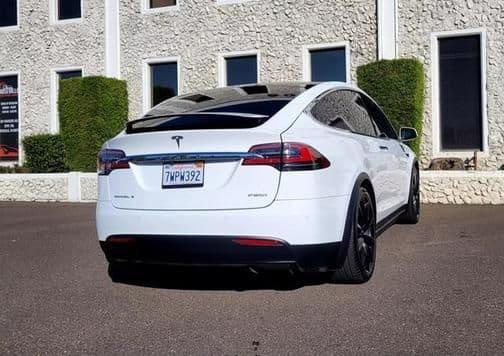 2016 tesla model x p90d in roseville, california
