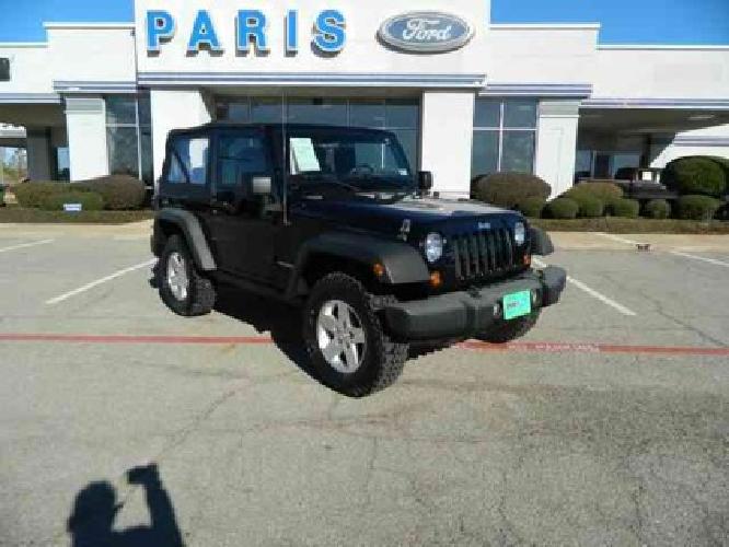 2008 jeep wrangler rubicon in paris, tx