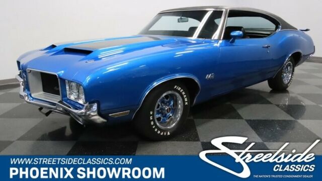 olds 4-4-2 455 v8 auto classic vintage collector original blue black a/c big blo