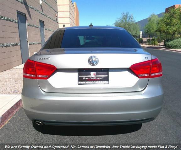 2012 volkswagen passat 2.5 se