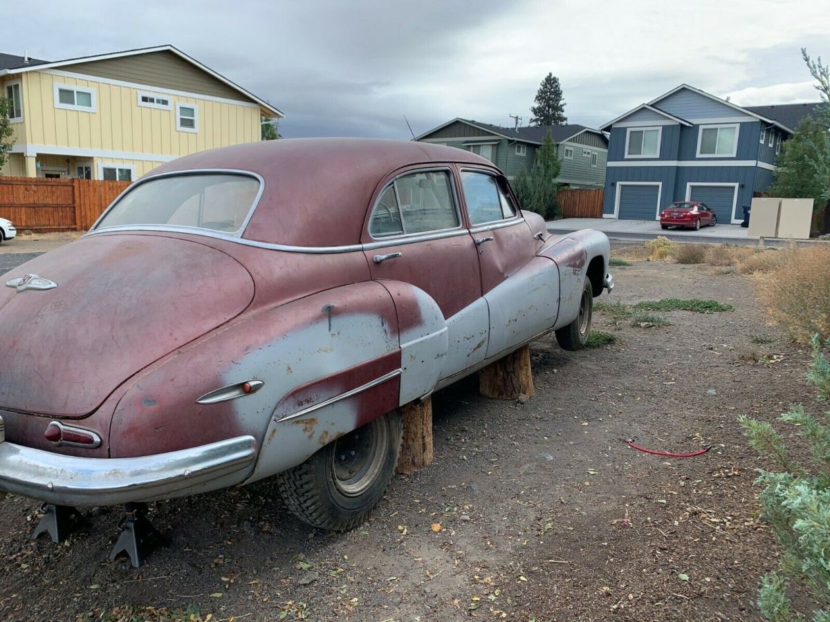 1947 buick roadmaster series 70, 4 door sedan, i8, 3 on the tree, 74k miles
