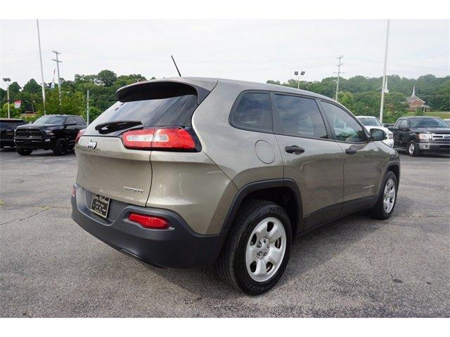 used 2017 jeep cherokee fwd sport clarksville, tn 37040 for sale in clarksville, tennessee