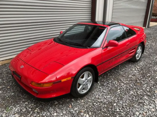 1993 toyota mr2 sw20 turbo 5-speed 39k miles original unmolested exc. condition