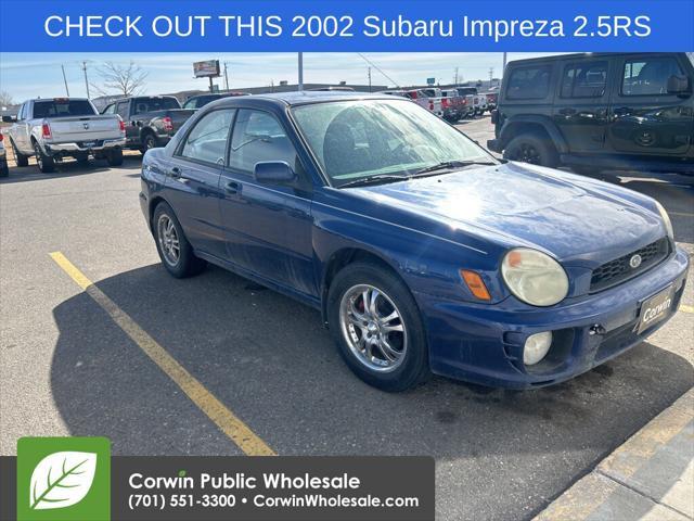 2002 subaru impreza 2.5 rs