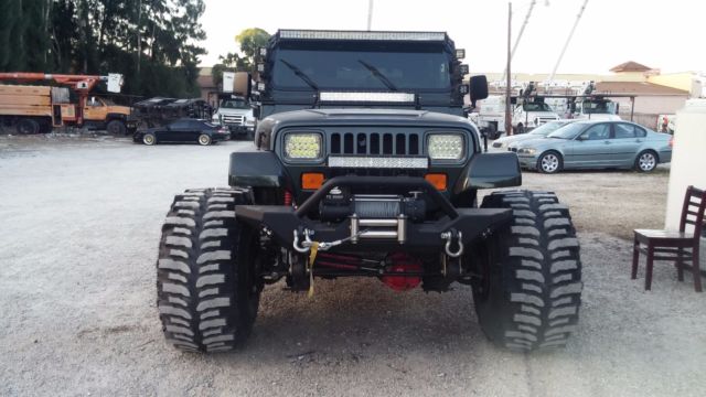 1994 jeep wrangler 4.0 yj 4x4 lifted no (reserve)