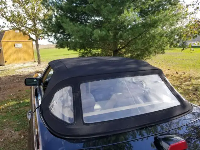 1987 mercedes benz 560 sl convertible black carfax gorgeous
